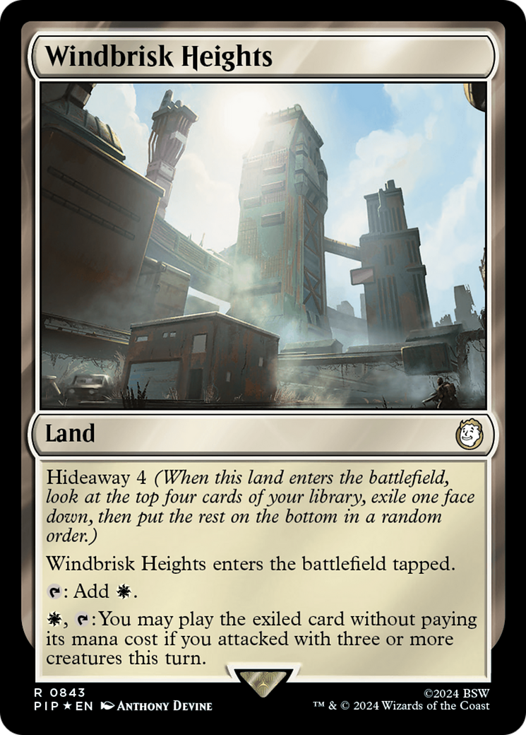 Windbrisk Heights (Surge Foil) (843) Foil - Fallout