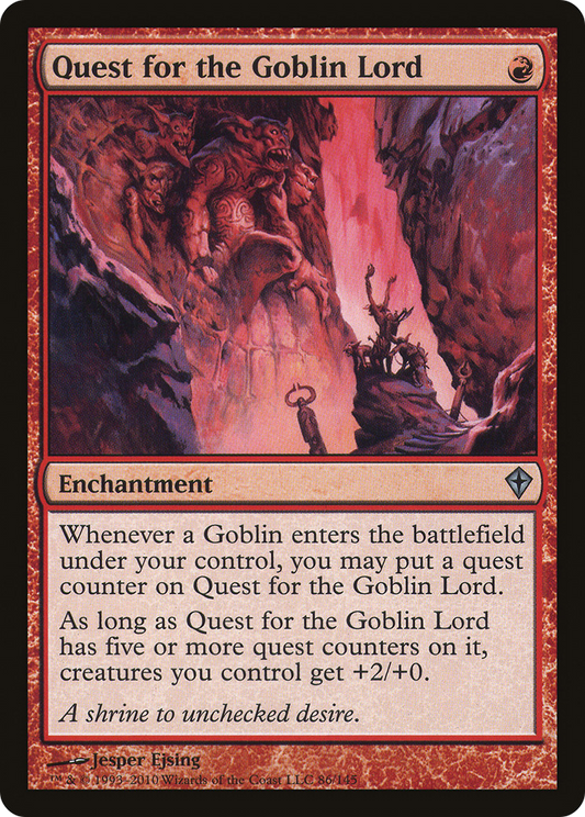 Quest for the Goblin Lord [Worldwake] Foil