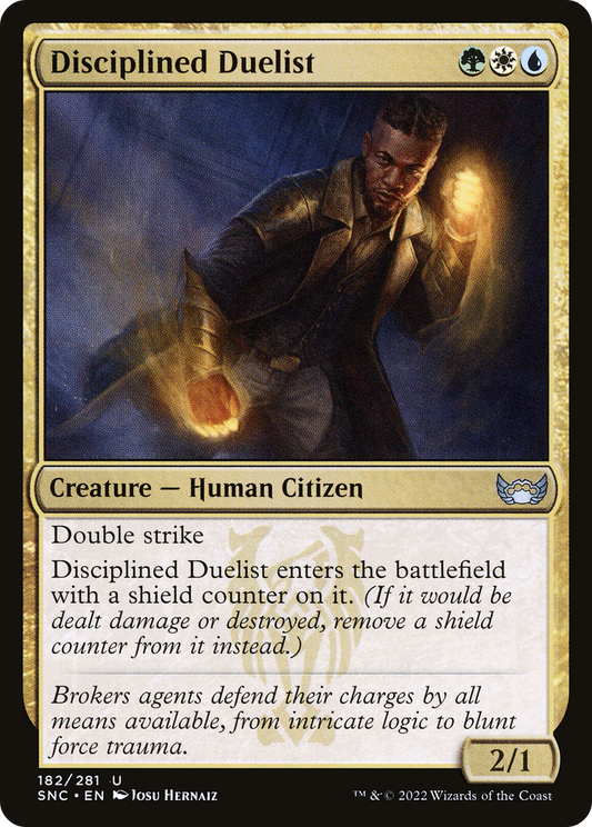 Disciplined Duelist [Streets of New Capenna] Foil