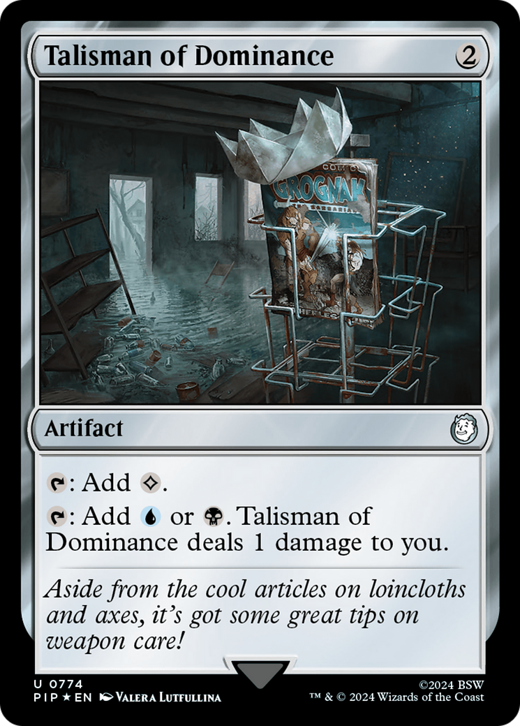 Talisman of Dominance (Surge Foil) [Fallout] | Silver Goblin