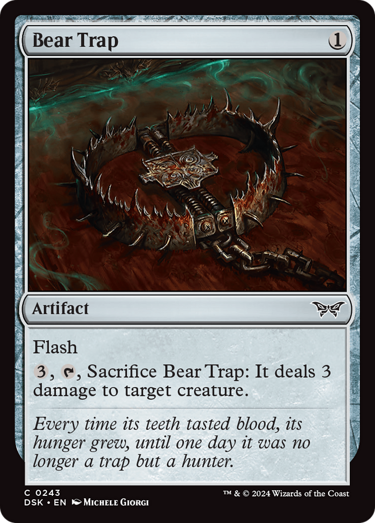 Bear Trap [Duskmourn: House of Horror] Foil