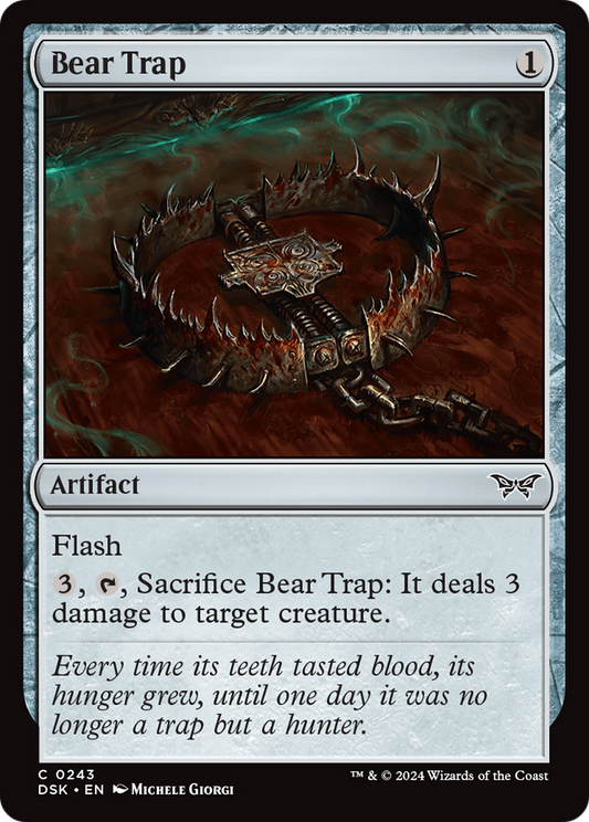 Bear Trap [Duskmourn: House of Horror] Foil