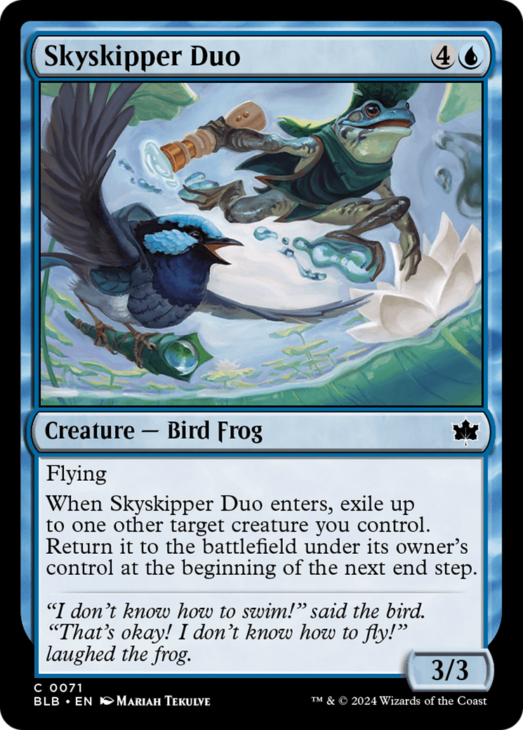 Skyskipper Duo [Bloomburrow] | Silver Goblin