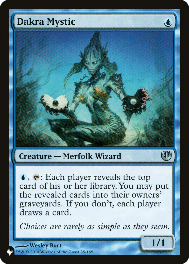 Dakra Mystic [The List Reprints] | Silver Goblin