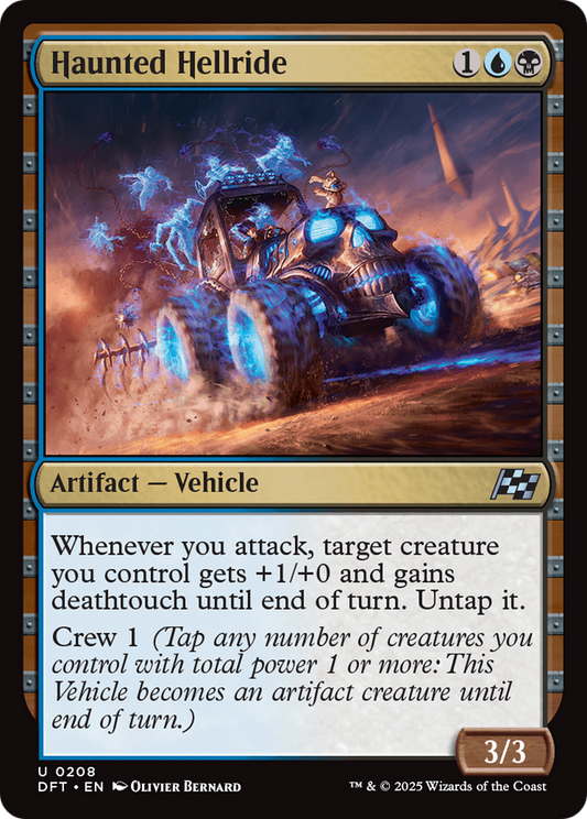 Haunted Hellride Foil (208) - Aetherdrift