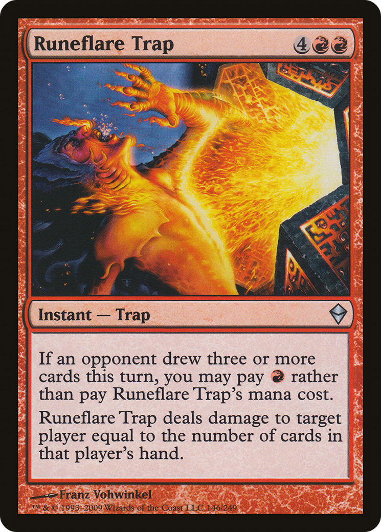 Runeflare Trap (146) Foil - Zendikar