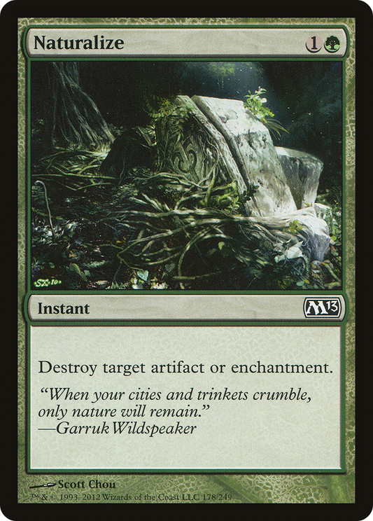 Naturalize [Magic 2013] Foil