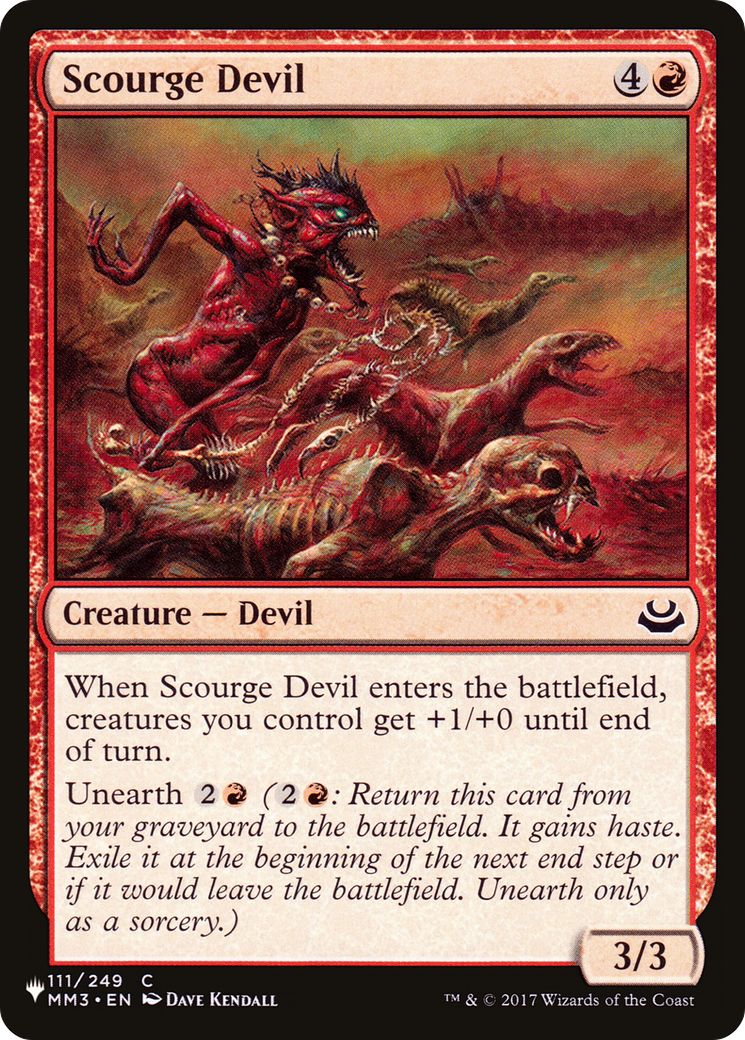 Scourge Devil [The List Reprints] | Silver Goblin