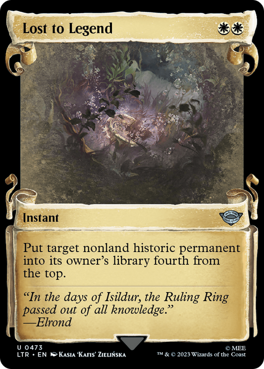 Lost to Legend [The Lord of the Rings: Tales of Middle-Earth Showcase Scrolls] Foil