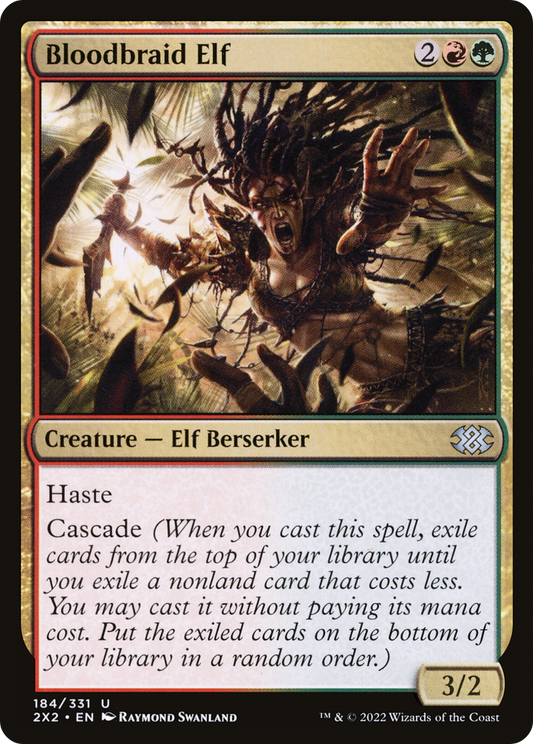 Bloodbraid Elf [Double Masters 2022] Foil