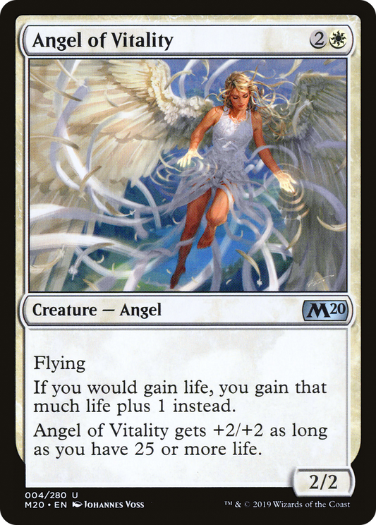 Angel of Vitality [Core Set 2020] Foil