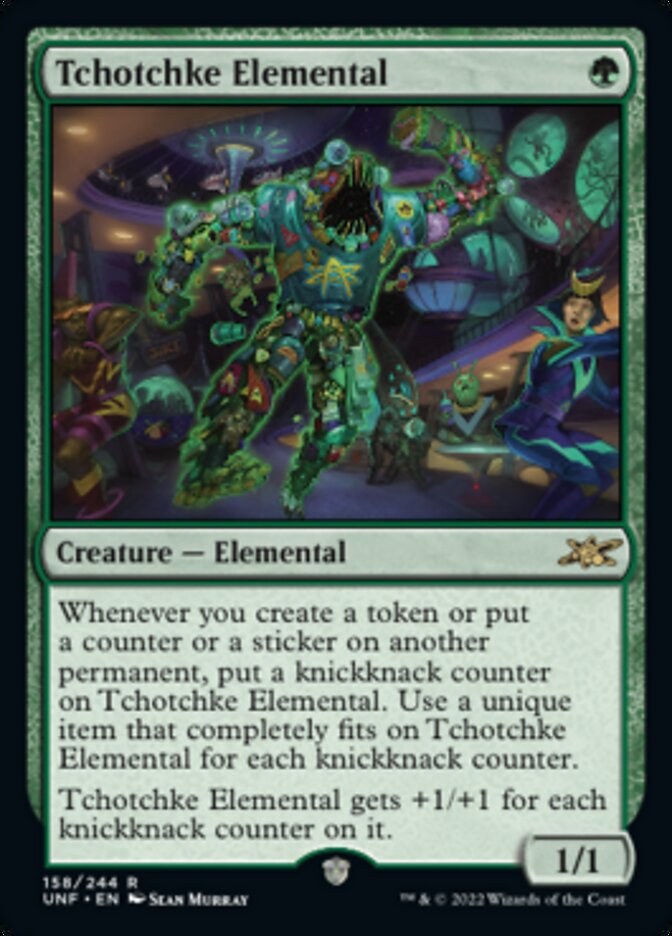 Tchotchke Elemental [Unfinity] | Silver Goblin