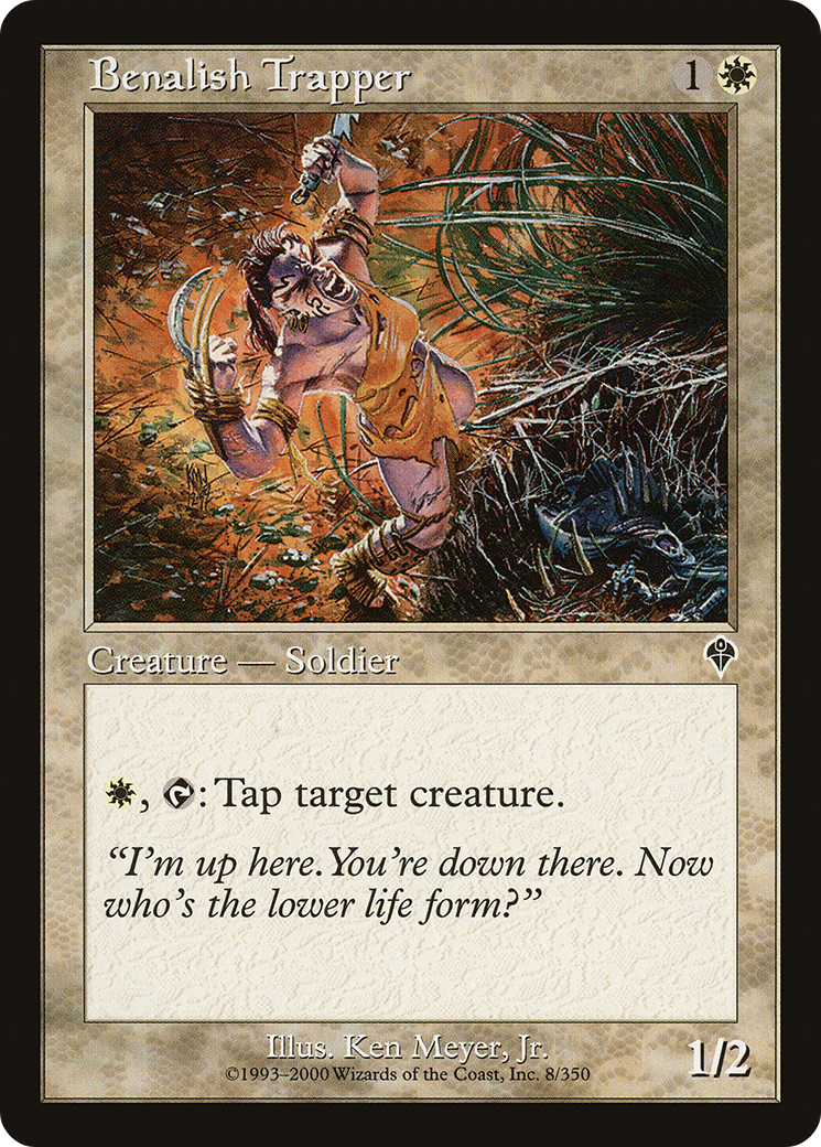 Benalish Trapper [Invasion] Foil