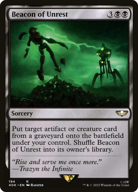 Beacon of Unrest [Warhammer 40,000]