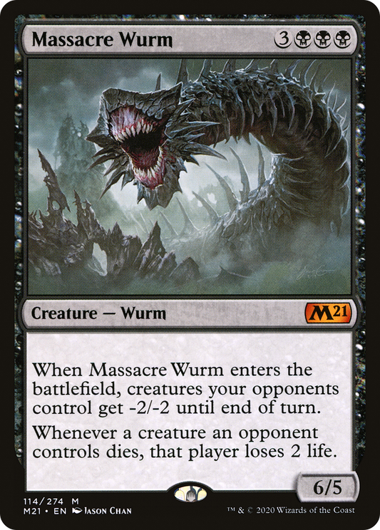 Massacre Wurm [Core Set 2021]