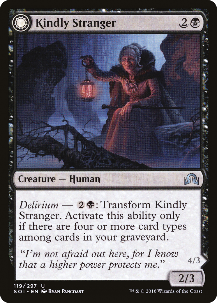 Kindly Stranger (119) Foil - Shadows over Innistrad