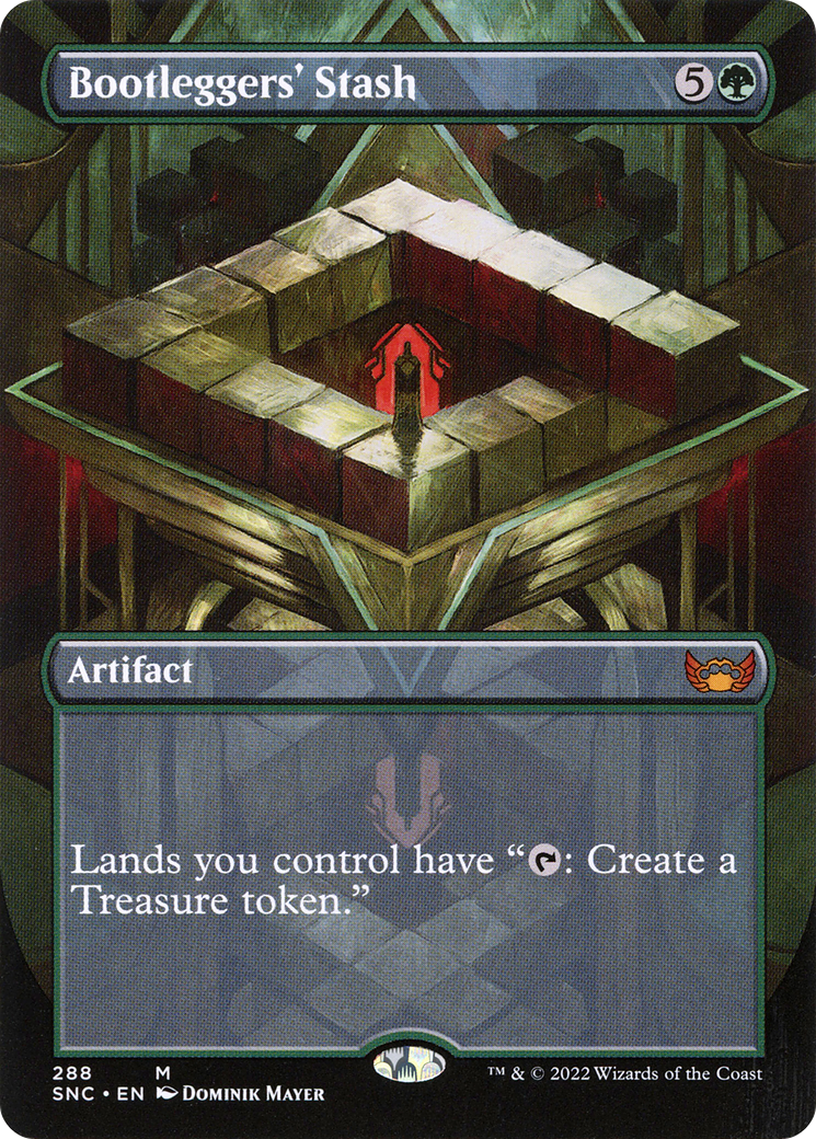 Bootleggers' Stash (Borderless Alternate Art) [Streets of New Capenna] Foil