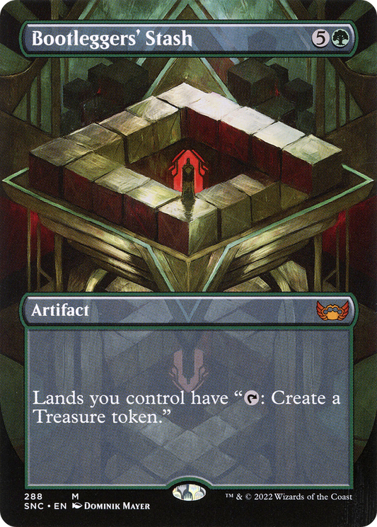 Bootleggers' Stash (Borderless Alternate Art) [Streets of New Capenna] Foil