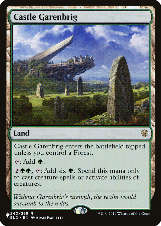 Castle Garenbrig [The List] Foil
