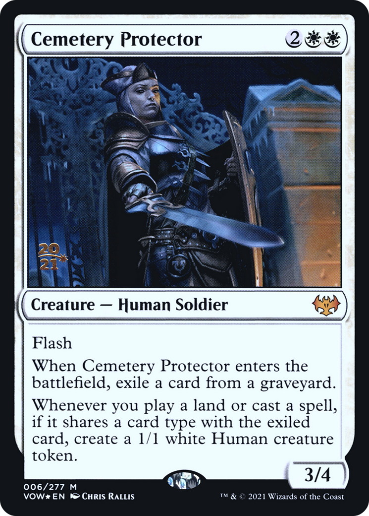 Cemetery Protector [Innistrad: Crimson Vow Prerelease Promos] | Silver Goblin