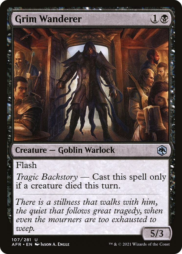 Grim Wanderer [Dungeons & Dragons: Adventures in the Forgotten Realms] Foil