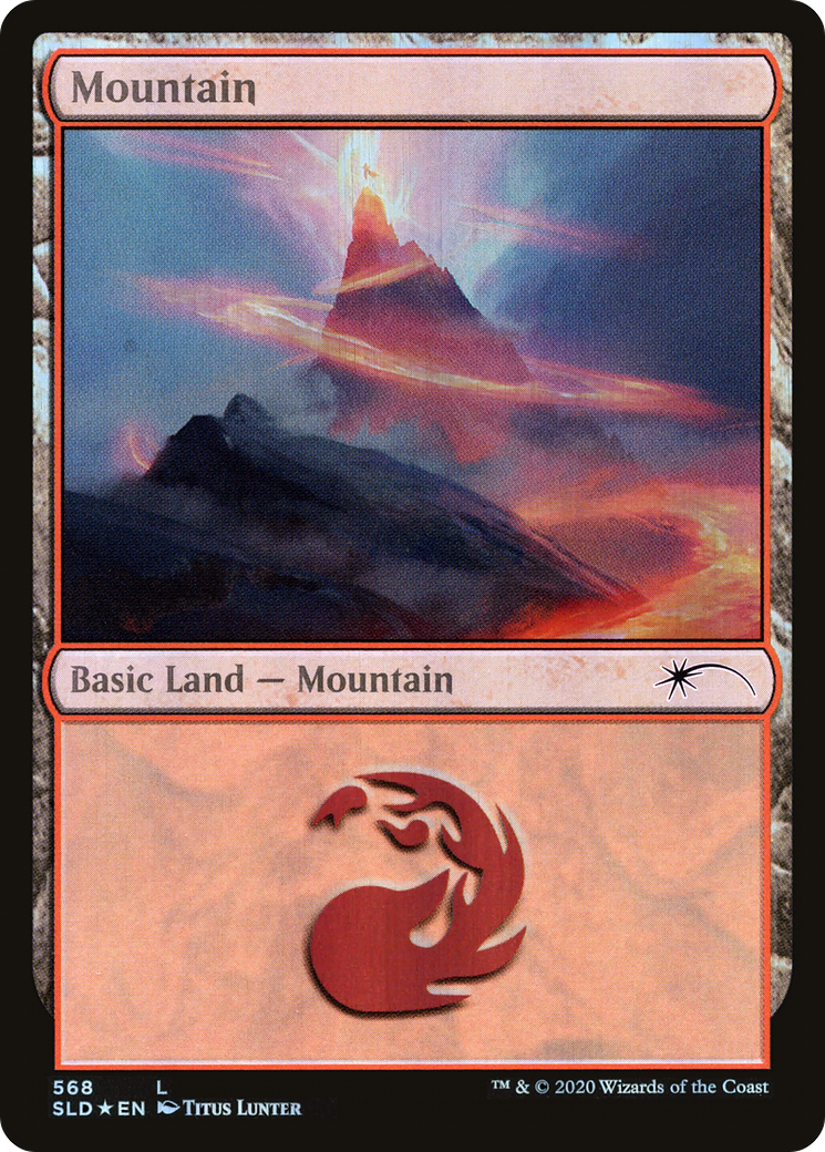 Mountain (568) Foil - Secret Lair Drop