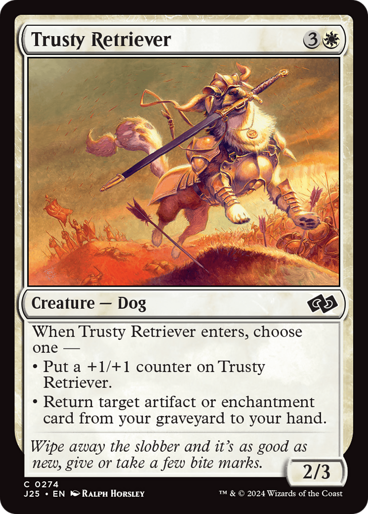 Trusty Retriever [Foundations Jumpstart] | Silver Goblin