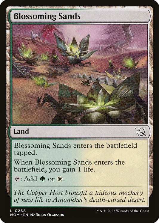Blossoming Sands [March of the Machine] Foil