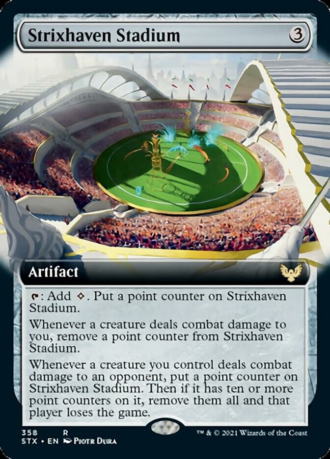 Strixhaven Stadium (Extended Art) [Strixhaven: School of Mages] | Silver Goblin