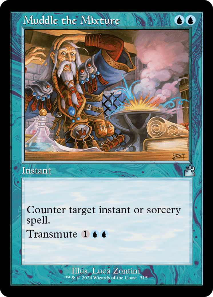 Muddle the Mixture (Retro Frame) [Ravnica Remastered] Foil