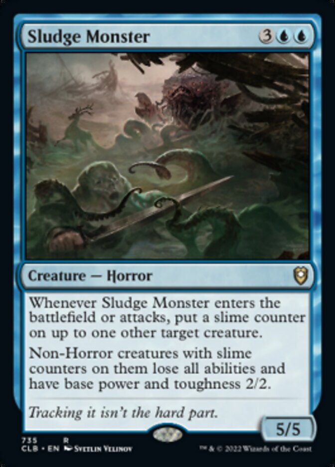 Sludge Monster [Commander Legends: Battle for Baldur's Gate] | Silver Goblin