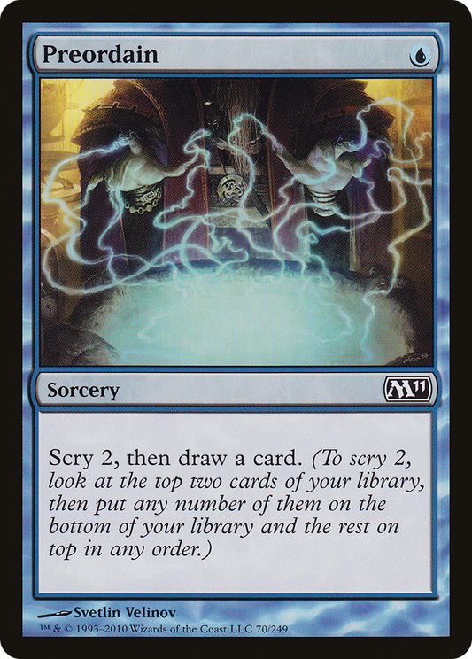 Preordain [Magic 2011] Foil