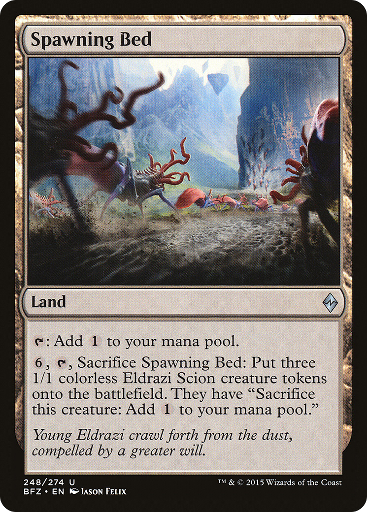 Spawning Bed (248) Foil - Battle for Zendikar