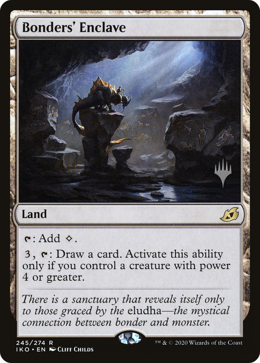 Bonders' Enclave (Promo Pack) [Ikoria: Lair of Behemoths Promos] Foil