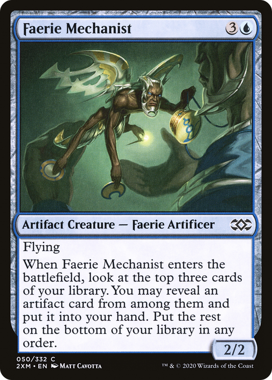 Faerie Mechanist [Double Masters] Foil