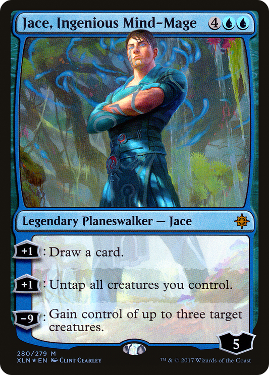 Jace, Ingenious Mind-Mage [Ixalan] Foil