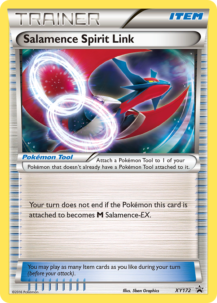 Salamence Spirit Link (XY172) [XY: Black Star Promos] | Silver Goblin