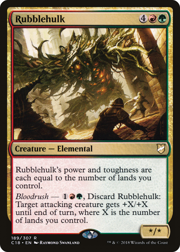 Rubblehulk [Commander 2018] | Silver Goblin