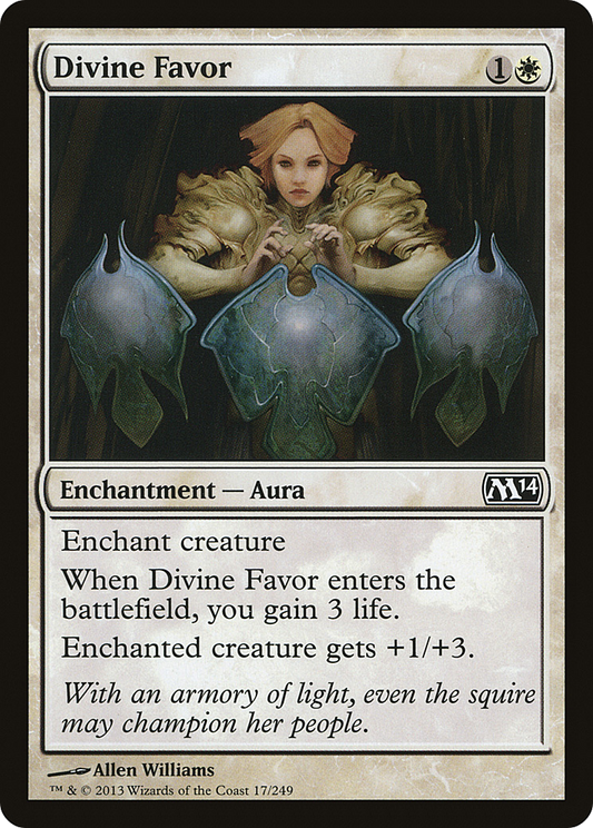 Divine Favor [Magic 2014] Foil