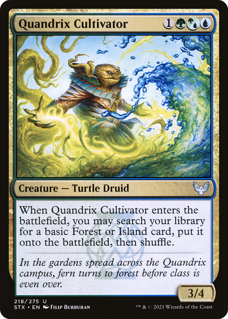 Quandrix Cultivator [Strixhaven: School of Mages] Foil