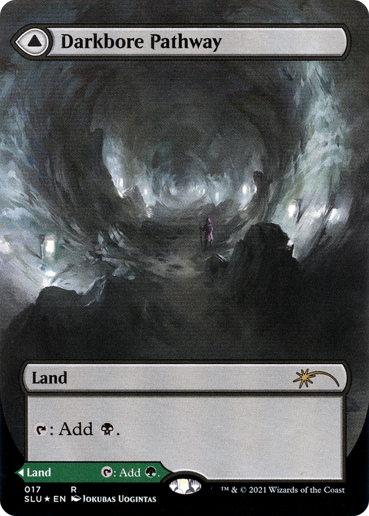 Darkbore Pathway // Slitherbore Pathway (Borderless) [Secret Lair: Ultimate Edition 2]