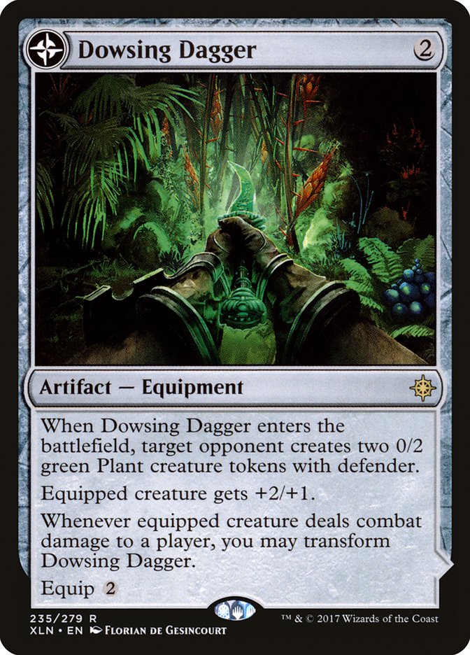 Dowsing Dagger // Lost Vale [Ixalan] Foil