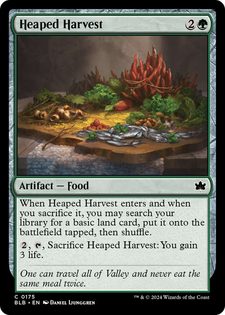 Heaped Harvest [Bloomburrow] | Silver Goblin