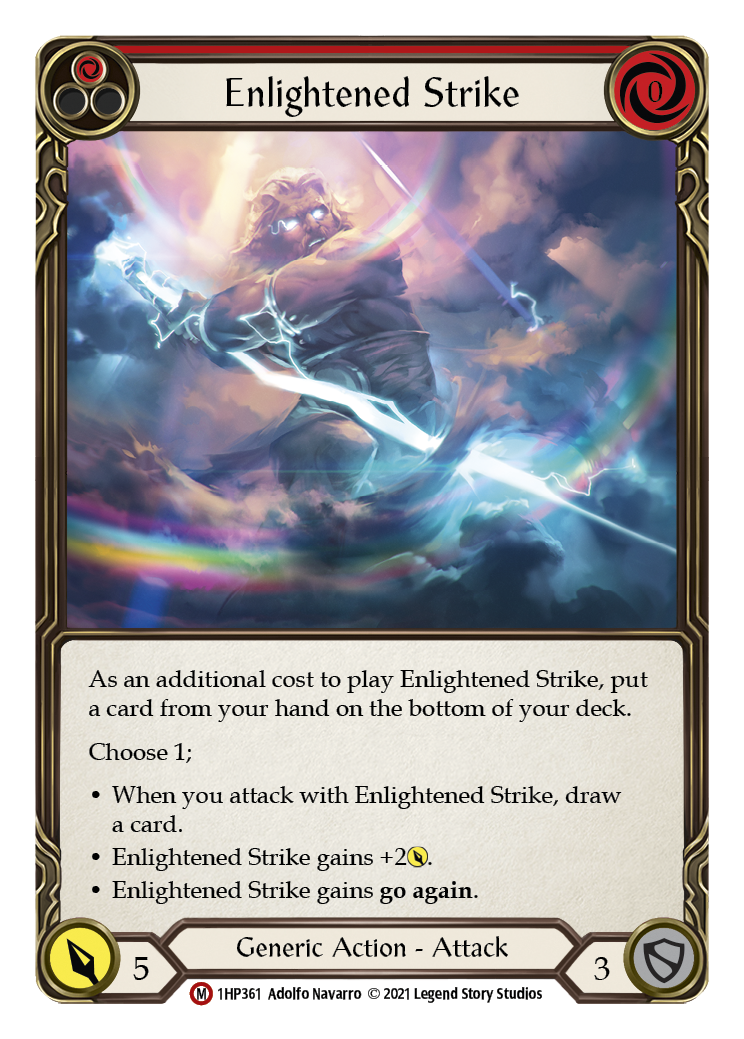 Enlightened Strike [1HP361] (History Pack 1) | Silver Goblin
