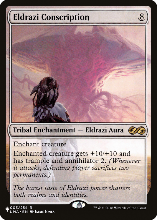 Eldrazi Conscription [The List] Foil