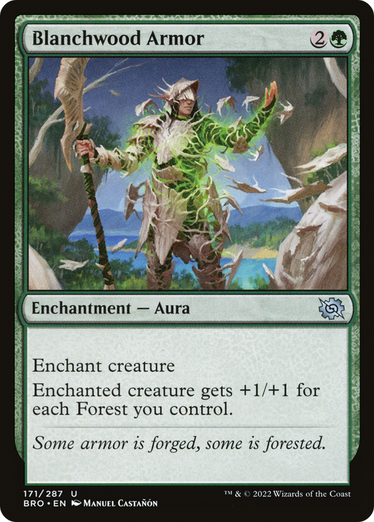 Blanchwood Armor [The Brothers' War] Foil