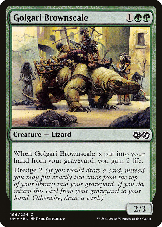 Golgari Brownscale (166) - Ultimate Masters Foil