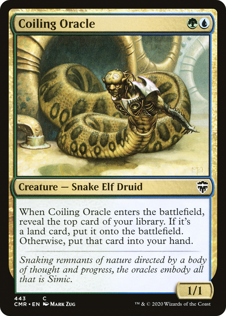 Coiling Oracle [Commander Legends] Foil