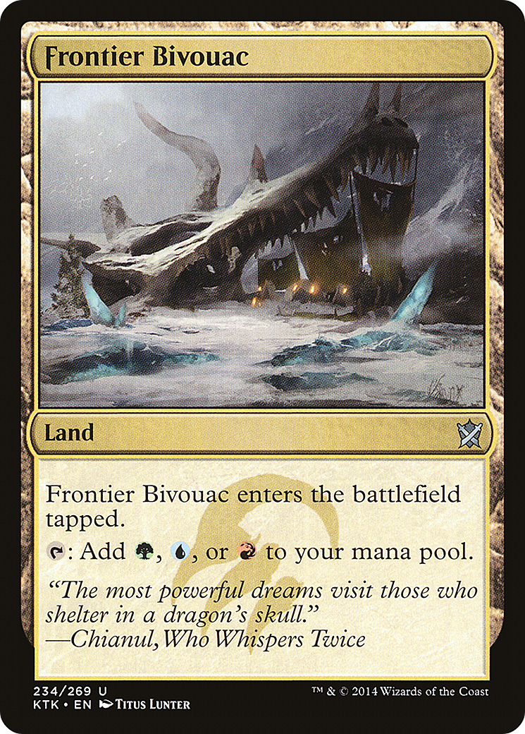 Frontier Bivouac [Khans of Tarkir] Foil