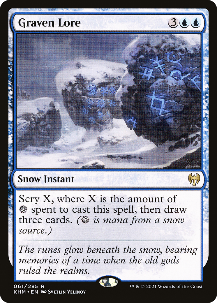 Graven Lore [Kaldheim] Foil